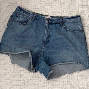 Abercrombie & Fitch Classic Blue Jean Shorts